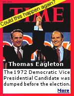 Picking the wrong vice presidential running mate, who was later asked to step-down, caused Democratic presidential candidate George McGovern to lose the 1972 election. The opposition dug deep and found and revealed that McGovern's VP pick Thomas Eagleton had undergone electroconvulsive therapy as a treatment for depression several years before. He was replaced on the ticket after only 19 days.
